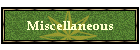 Miscellaneous