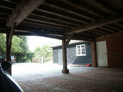 Thorncombe - open fronted cartshed